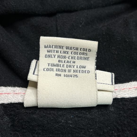 Sick B*tch Motorcycles Brass Knuckle Cross Bones Hoodie Sweatshirt Black Y2K - Picture 10 of 11